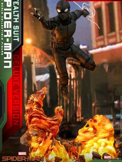 Hot Toys MMS541 Spider-Man: Far From Home - Spider-Man (Stealth Suit) (Deluxe Version)