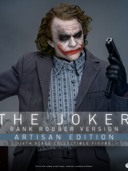 Hot Toys DX51AE The Dark Knight Trilogy - The Joker (Bank Robber Version) (Artisan Edition) [Hot Toys Exclusive]