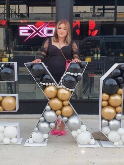 โมเสคบล๊อกบอลลูน Mosaic box balloon 100cm