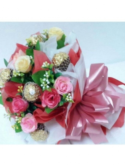 ช่อเฟอเรโร่ (Ferrero Rocher) 9 ลูก