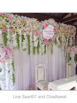 ซุ้มถ่ายรูปงานแต่ง 3 m x 2.2 m