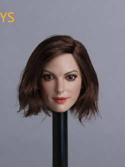 GACTOYS GC012B Beauty headsculpt (Short brown hair)