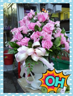 แจกันดอกไม้สด