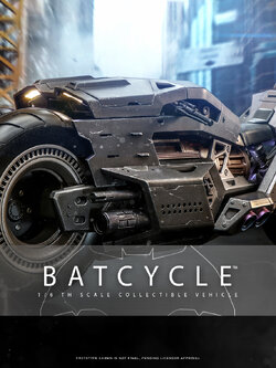 Hot Toys MMS704 1/6 The Flash - Batcycle