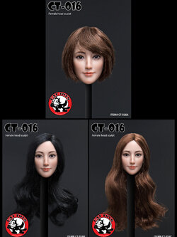 CAT TOYS CT-016HS Asian female headsculpt