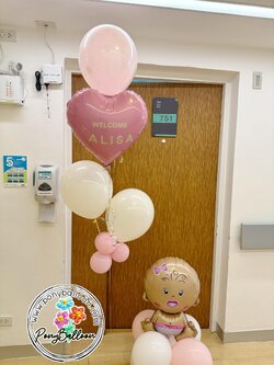 welcomebaby balloon