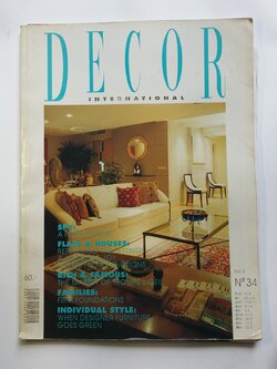 หนังสือมือสอง 295 หนังสือ DECOR INTERNATIONAL ราคาปก 60.บาท