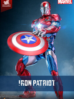 Hot Toys CMS021D68 Marvel Comics - Iron Patriot [Hot Toys Exclusive]