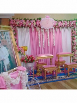 ฉากถ่ายภาพรดน้ำสังข์ 3 m x 2.2 m