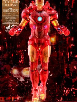 Hot Toys MMS568 IRON MAN 2 - IRON MAN MARK IV (HOLOGRAPHIC VERSION)