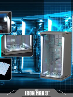 Hot Toys DS001A IRON MAN 2 - HALL OF ARMOR (Each Hall of Armor)