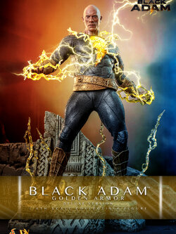 Hot Toys DX31 1/6 Black Adam - Black Adam [Golden Armor] (Deluxe Version)