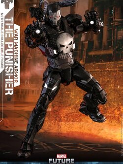 Hot Toys VGM33D28 MARVEL FUTURE FIGHT - THE PUNISHER (WAR MACHINE ARMOR)