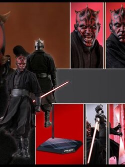 Hot Toys DX16 STAR WARS EPISODE I: THE PHANTOM MENACE - DARTH MAUL (Special Edition)