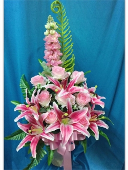 แจกันดอกไม้แห้ง