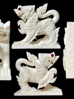 สิงห์งาแกะ คชสีห์งาแกะ คชสิงห์งาแกะ ศิลป์มหาดไทย