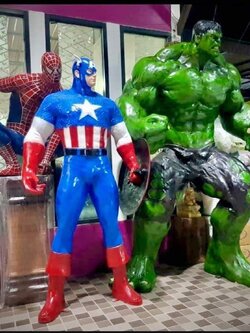 หุ่นรูปปั้นแอดเวนเจอร์ สำหรับตั้งโชว์ต้อนรับแขก
