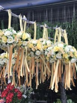 Flower Ball (ลูกบอลดอกไม้ผ้า)