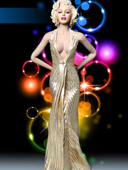 ACPLAY AS16 Monroe Head & Dress Suit