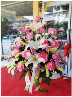 แจกันดอกไม้สด