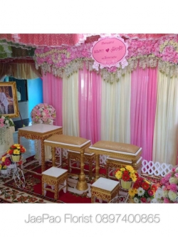 ฉากถ่ายภาพรดน้ำสังข์ 3 m x 2.2 m