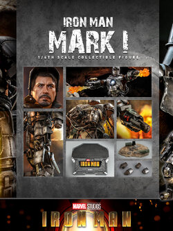 MMS605D40B Iron Man - Iron Man Mark I (Special Edition)