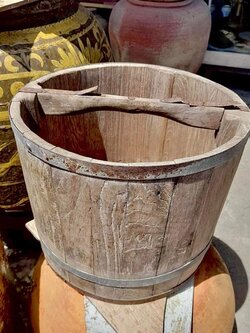 ถังข้าวสารไม้สัก ขนาด20ลิตร