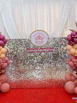 แบคดรอป Shimmer wall