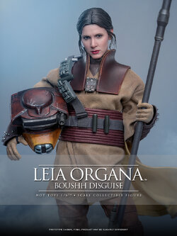 30/12/2568 Hot Toys MMS854 Star Wars: Return of the Jedi - Leia Organa (Boushh Disguise)