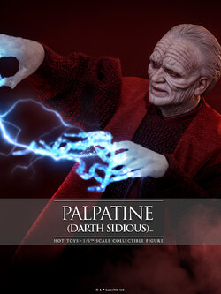 Hot Toys MMS805 Star Wars: Episode III – Revenge of the Sith - Palpatine (Darth Sidious)