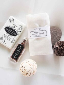 SET 05 ( ถุงผ้าดิบ + สเปร์ย + ยาอม ) ราคานี้ต่อจำนวน 100ชุด