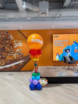 เสาลูกโป่ง