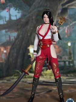 SUPER DUCK SET075 1/6 Dragon Miko Accessories Pack