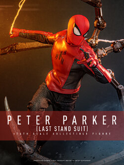 Hot Toys VGM71 Marvel's Spider-Man 2 - Peter Parker (Last Stand Suit) [Hot Toys Exclusive]
