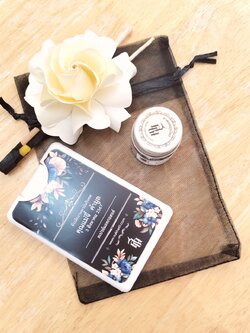 SET 02 ( ถุงผ้าแก้ว + สเปร์ย + ยาดมเล็ก ) ราคานี้ต่อจำนวน 100ชุด