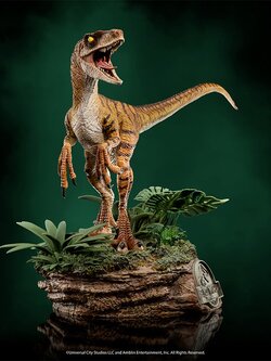 Iron Studios Deluxe Art Scale 1/10 The Lost World: Jurassic Park - Velociraptor