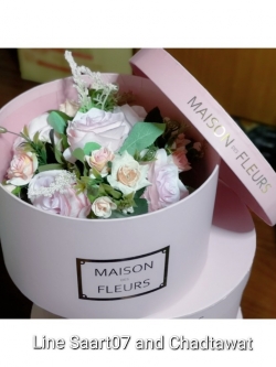 กล่องดอกไม้แห้ง (Flower Box)