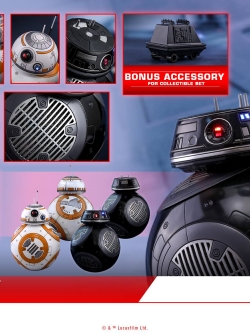 Hot Toys MMS442 STAR WARS: THE LAST JEDI - BB-8 & BB-9E