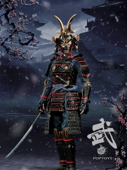 POPTOYS W002 The Second of Warrior Women Series: The Butterfly Helmets Female Warriors - The Black Armor (Standard Version)