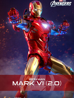 Hot Toys MMS687D52 1/6 The Avengers - Iron Man Mark VI (2.0)