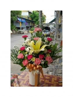 แจกันดอกไม้สด