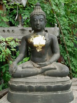 พระพุทธรูปเชียงแสน สิงห์หนึ่ง หน้าตัก9นิ้ว พระพุทธรูปโบราณ