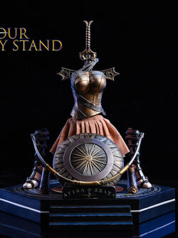 TYStoys SJT-B 1/6 Armour Display Stand - Amazon female fighter Training Armor
