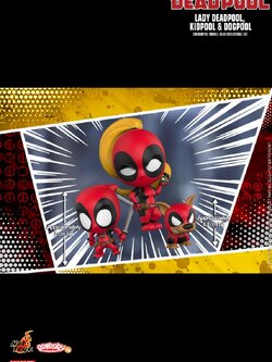 Hot Toys COSB486 Lady Deadpool Kidpool & Dog pool