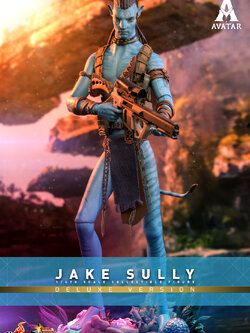 Hot Toys MMS684 1/6 Avatar : The Way of Water - Jake Sully (Deluxe Version)
