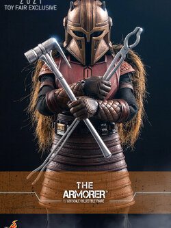Hot Toys TMS044 1/6 Star Wars: The Mandalorian™ - The Armorer™ [Toy Fair Exclusive 2021]