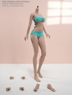 TBLeague S51B Body 1/6 Female Body Without Heaadsculpt