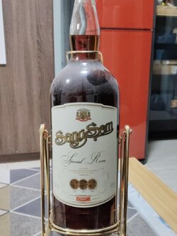 เหล้าเก่า SangSom ขวดใหญ่ ขนาด4.5ลิตร เลิกผลิต