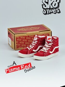 MCTOYS P-056A Flame Red Suede