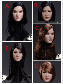 ZCTOYS T-06 Asia Females Headsculpt